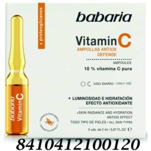 BABARIA AMPOLLAS ANTIOX VITAMINA C 5 UDS