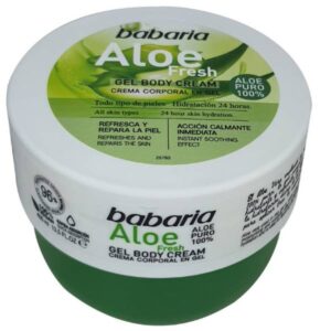 BABARIA CREMA CORPORAL EN GEL ALOE FRESH 400 ML C/ 6 UDS
