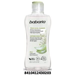 BABARIA TONICO FACIAL ALOE Y MANZANILLA