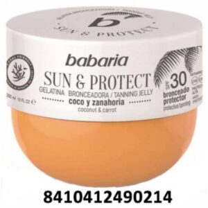 BABARIA BRONC.GELATINA SUN & PROTECT FP 30 300 ML C/ 6 UDS*******