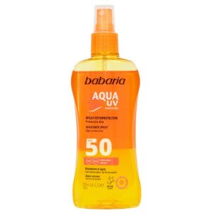 BABARIA BRONC.SPRAY AQUA UV F50 200 ML C/ 6 UDS