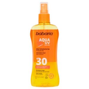 BABARIA BRONC.SPRAY AQUA UV F30 200 ML C/ 6 UDS