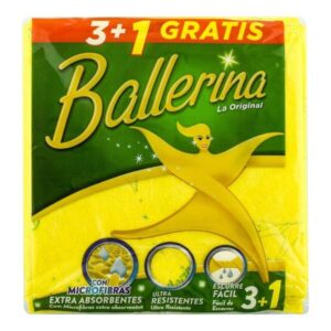 BAYETA BALLERINA MULTIUSOS 3 +1 UDS.C/ 15 UDS