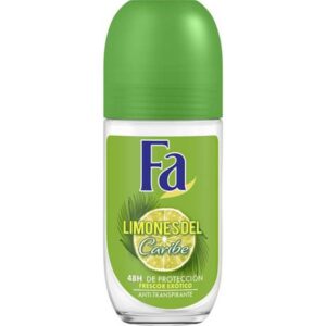 DESOD. FA ROLL-ON LIMONES CARIBE 50 ML.C/ 6 UDS/ 6 UDS