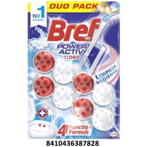 BREF WC COLG. P ACTIVO DUO CLORO C/10U