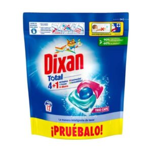 DETER.DIXAN CAPSULA TRIO 12 LAVADOS C/ 6UDS