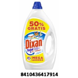 DETER.DIXAN TOTAL LIQ. 75 LAVADOS - 3.750 ML. C/ 3 UDS