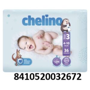 PAÑAL CHELINO 4 - 10 KGS.36 UDS T 3  C/6 UDS