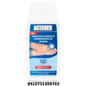 LIMPIADOR DE MANOS ACTONER 50ML C/ 24 UDS