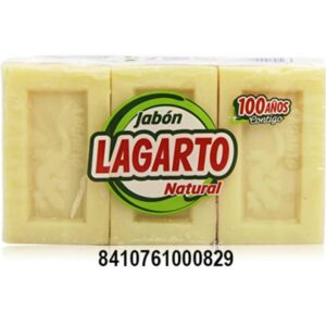 JABON LAVAR LAGARTO PASTILLA PACK 3UDS X200 GRS C/ 20 UDS