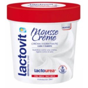 LACTOVIT MOUSSE CREME LACTOUREA CARA Y CUERPO 250 ML C/ 6 UDS****