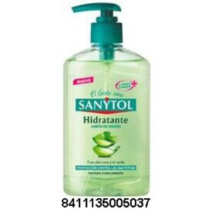 SANYTOL JABON MANOS HIDRATANTE 250 ML. C/12 UDS