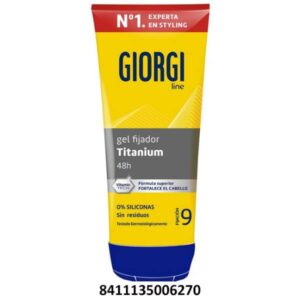 GIORGI GOMINA 170 ML. TITANIUM Nº 9 C/12 UDS
