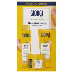 GIORGI CURLY PACK CHAMPU/MASCARILLA/GELDEFINIDOR C/ 1 UD