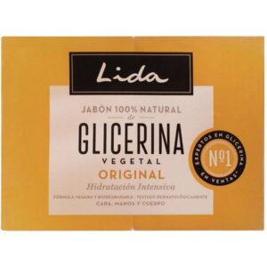 JABON MANOS LIDA GLICERINA 2X125 GRS C/12 UDS