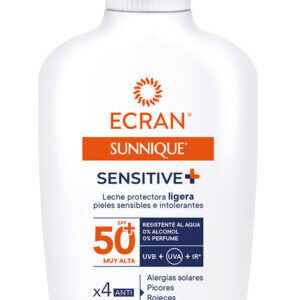 ECRAN SUNNIQUE LECHE SENSITIVE F50 200 ML C/ 6 UDS