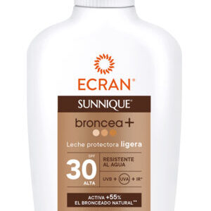 ECRAN SUNNIQUE LECHE BRONCEA+ F 30 200 ML C/ 6 UDS