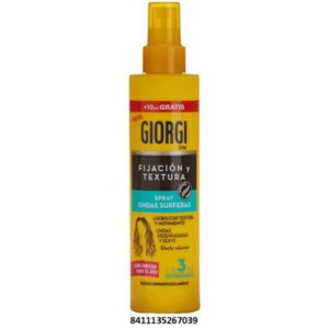 GIORGI FIJADOR SPRAY 200 ML. ONDAS SURFERAS EXT/FUERTE C/ 12 UDSRAS EXT/FUERTE C/ 12 UDSRAS EXT/FUERTE C/ 12 UDS