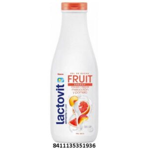 LACTOVIT GEL BAÑO FRUIT ENERGY 600ML+20% C/ 12 UDS