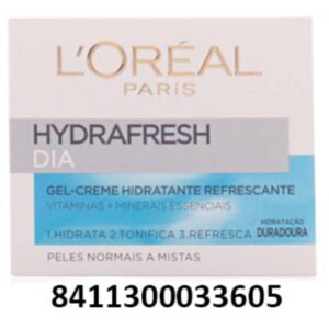 LOREAL W HYDRAFRESH DIA GEL CREMA  NORM/MIXTA 50 ML. C/ 6 UDSMIXTA 50 ML. C/ 6 UDSMIXTA 50 ML. C/ 6 UDSMIXTA 50 ML. C/ 6 UDS
