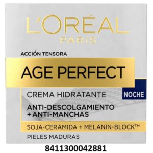 LOREAL W AGE PERFECT CREMA NOCHE 50 ML.C/ 6 UDSC/ 6 UDSC/ 6 UDSC/ 6 UDSC/ 6 UDSC/ 6 UDSC/ 6 UDSC/ 6 UDSC/ 6 UDSC/ 6 UDS