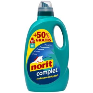 NORIT DETERG.LIQ. 3000 ML. TODA LA ROPA40+20 DOSIS C/ 4 UDS