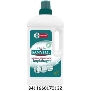 SANYTOL LIMPIAHOGAR SIN LEJIA 1.200 ML.C/ 8 UDS