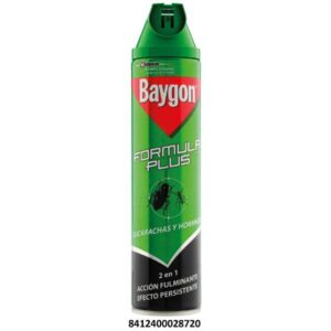 INSECTICIDA BAYGON CUCAS SPRAY 600 ML. C/ 12 UDS C/ 12 UDS C/ 12 UDS C/ 12 UDS C/ 12 UDS