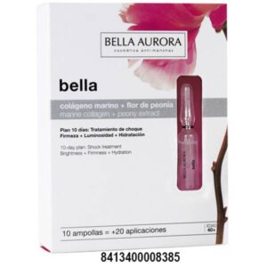 B. AURORA BELLA COLAGENO MARINO+FLOR DEPEONIA 10 AMPOLLAS 3U****