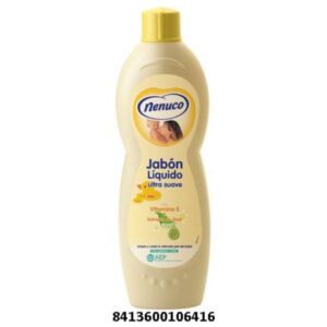 NENUCO JABON LIQUIDO ULT. SUAVE 750 ML. ALOE VERA C/ 12 UDS