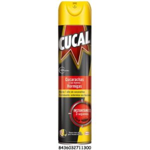 INSECTICIDA CUCAL SPRAY 400 ML. C/ 12 UD