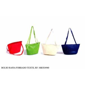 MARKANT BOLSO RAFIA FORRADO TEXTIL MK924940 C/ 1 UDS