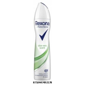 DESOD. REXONA SPRAY WOMAN ALOE VERA SCEN T 200 ML C/ 6 UDS