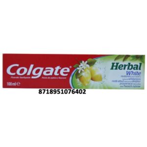 PASTA DENTAL COLGATE 100 ML. HERBAL WHITE C/ 12 UDS