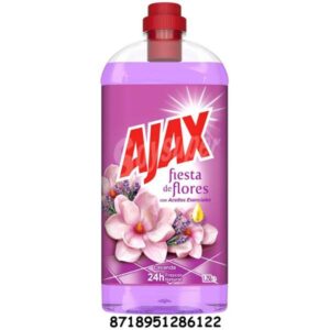 LIMPIADOR AJAX  LAVANDA 1.250 ML. C/ 12U