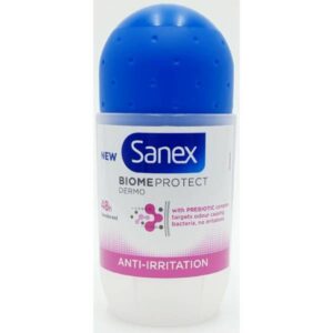 DESOD. SANEX ROLL-ON 50 ML. BIOME PROTECT ANTI-IRRIT. C/ 6 UD EXT