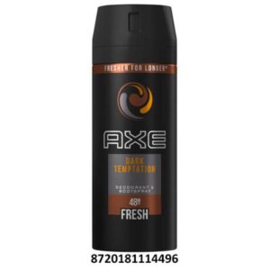 DESOD. AXE SPRAY CHOC. DARKTEMPT. 150 ML C/ 6 UDS ESP