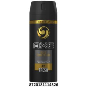DESOD. AXE SPRAY GOLD TEMPTATION FRESH150 ML. C/ 6 UDS ESP