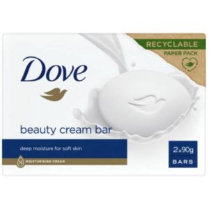 DOVE JABON MANOS PACK 2 UDS. 90 GRS. C/24 UDS