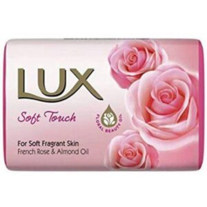 JABON MANOS LUX ROSA FRANCESA Y ACEITE DE ALMENDRAS 80 GRS C/ 48U