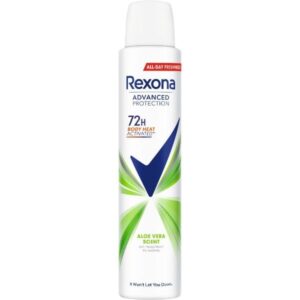 DESOD. REXONA SPRAY WOMAN ALOE VERA SCENT 200 ML C/ 6 UDS