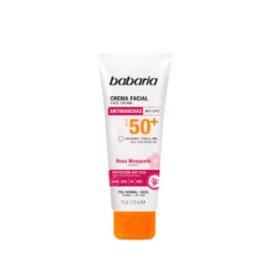 BABARIA BRONC.CREMA FACIAL FP50 75 ML ANTI MANCHAS R.MOSQ.C/ 6 UD