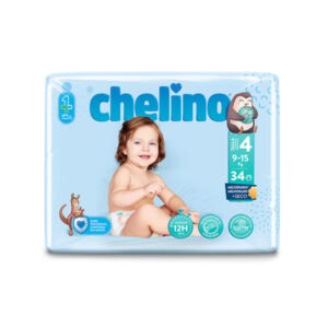 PAÑAL CHELINO 9 - 15 KGS. 34 UDS T-4 C/6 UDS