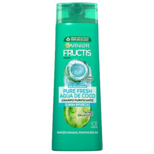 FRUCTIS CHAMPU 380 ML. PURE FRESH AGUA DE COCO -CAB/SUAVE C/ 6UDSE COCO -CAB/SUAVE C/ 6UDSE COCO -CAB/SUAVE C/ 6UDS