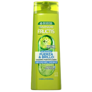 FRUCTIS CHAMPU 380 ML. FUERZA & BRILLO 2 EN 1 C/ 6 UDS