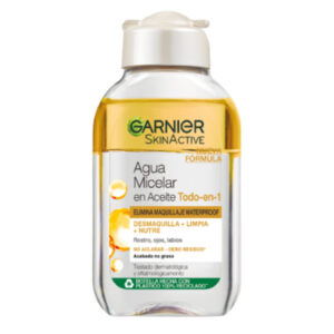 SKIN NAT.AGUA MICELAR EN ACEITE ELIMINA MAQ. WATERP. 100 ML C/6U