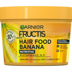 FRUCTIS MASCARILLA CAPILAR 390 ML. HAIRFOOD BANANA C/ 6 UDS