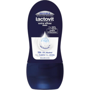 LACTOVIT DESOD. ROLL- ON 50 ML.  EXTRA EFICAZ MEN 72H C/ 6 UDS