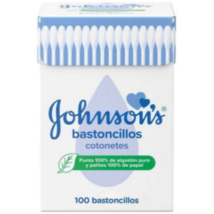 JOHNSON'S BASTONCILLOS OIDOS 100 UD C/12 UDS